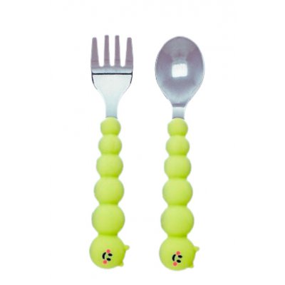 Melii Dětský příbor - Housenka - obrázek