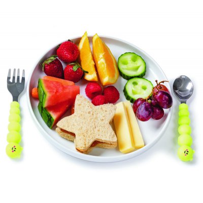 Melii Dětský příbor - Housenka - obrázek