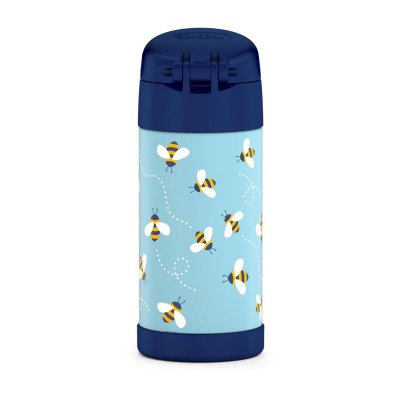 Thermos FUNtainer Dětská termoska s brčkem 355 ml - Honey Bees - obrázek