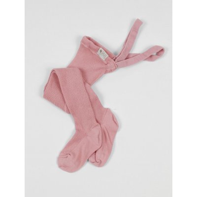 Japi Punčochy s kšandami - Růžové, vel. 62 - obrázek