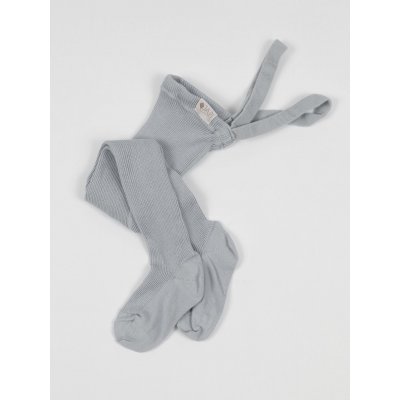 Japi Punčochy s kšandami - Světle šedé, vel. 74 - obrázek