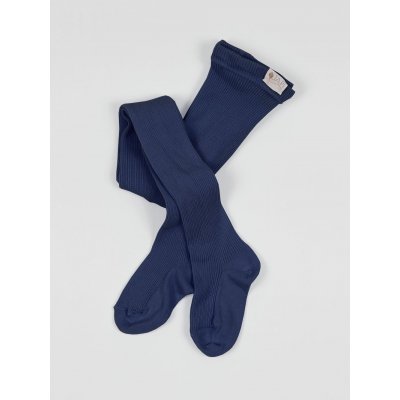 Japi Punčochy s kšandami - Tmavě modré, vel. 74 - obrázek