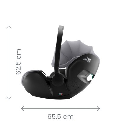 Britax Römer Set Baby-Safe 5Z2 + Flex Base 5Z + Dualfix 5Z - Space Black - obrázek