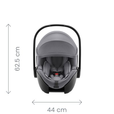 Britax Römer Set Baby-Safe 5Z2 + Flex Base 5Z + Dualfix 5Z - Midnight Grey - obrázek