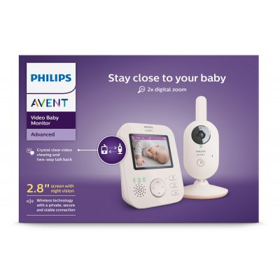 Philips AVENT Baby video monitor SCD881/26 - obrázek