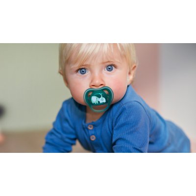 Philips AVENT Šidítko Ultra Air Animals, 18 m+ - Chlapec (slon), 2 ks - obrázek