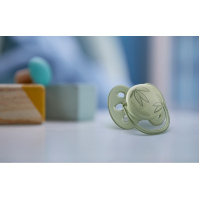 Philips AVENT Šidítko Ultrasoft Premium 0 - 6 m - Zelená, 1 ks - obrázek