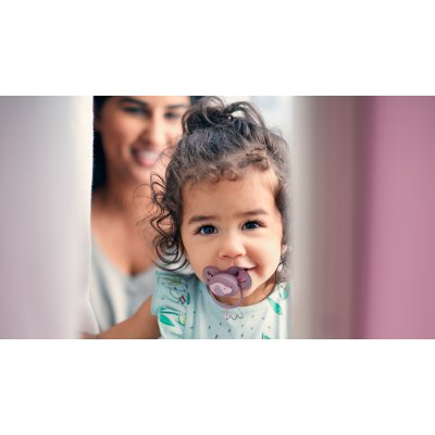 Philips AVENT Šidítko Ultrasoft Premium 6 - 18 m - Fialová, 1 ks - obrázek
