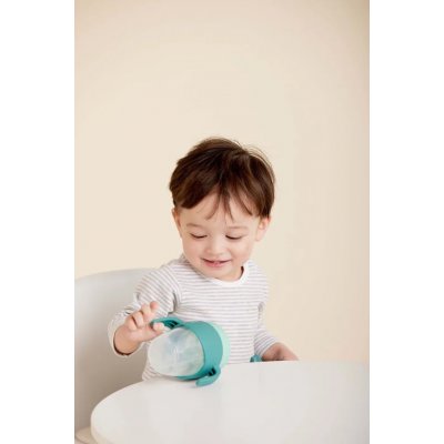 b.box 360° Netekoucí učící hrneček 250 ml - Emerald Forest - obrázek