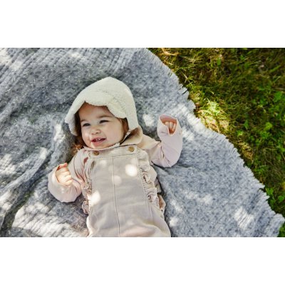 Elodie Details Čepeček pro miminka - White Bouclé, 3 - 6 m - obrázek