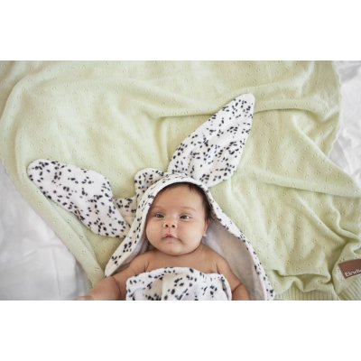 Elodie Details Osuška s kapucí Dalmatian Dots - obrázek