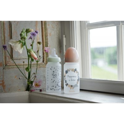 Elodie Details Skleněná kojenecká láhev - Dalmatian Dots - obrázek