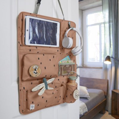 Lässig Kapsář do auta Wrap-to-Go Happy Prints - Caramel - obrázek