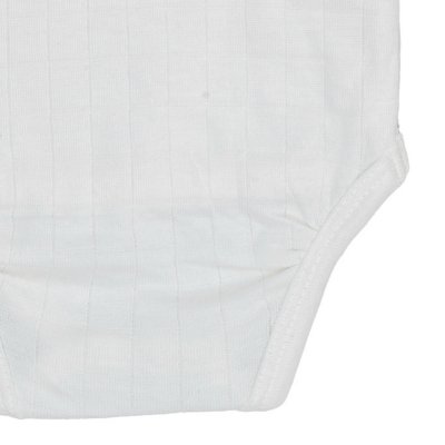 Lodger Romper SS Solid Cloud Dancer 56 - obrázek