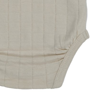 Lodger Romper LS Solid Birch 62 - obrázek