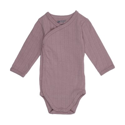 Lodger Romper LS Solid Rose 56