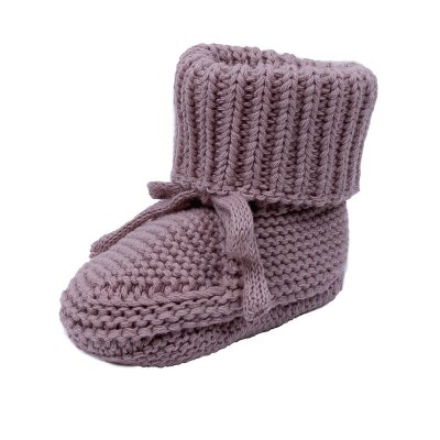 Lodger Slipper Knit Rose 0 - 6 měsíců - obrázek