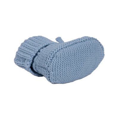 Lodger Slipper Knit Blue Fogg 0 - 6 měsíců - obrázek