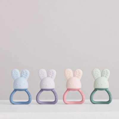 b.box Chladící kousátko Králíček - Zelené - obrázek