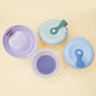 b.box Plnitelná kapsička na příkrmy - Fialová - obrázek