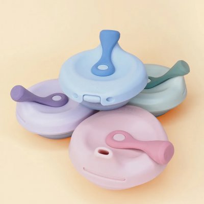 b.box Plnitelná kapsička na příkrmy - Fialová - obrázek