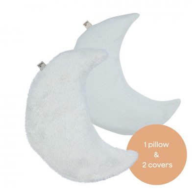 Timboo Relaxační hřejivý polštářek Moon - Riviera Blue - obrázek