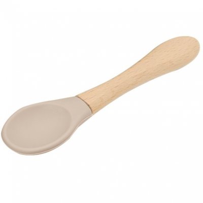 Martons Bambusový talíř s přísavkou + lžička - Zajíček - obrázek