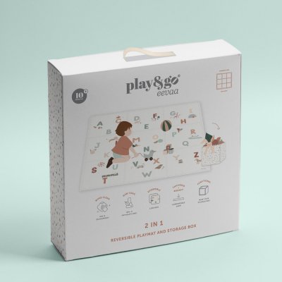 Play & Go Tiloo Podložka na hraní EEVA - Abeceda - obrázek