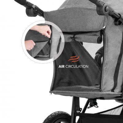 Hauck Runner 2 Sporťák CZ Edice - Melange Grey - obrázek