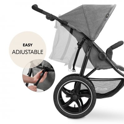 Hauck Runner 2 Sporťák CZ Edice - Melange Grey - obrázek