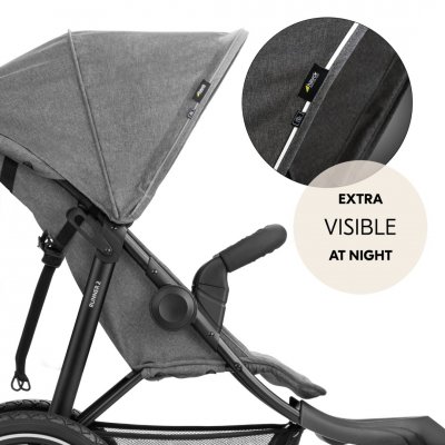 Hauck Runner 2 Sporťák CZ Edice - Melange Grey - obrázek