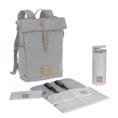 Lässig batoh Green Label Rolltop Backpack Limited Edition - Grey Melange - obrázek
