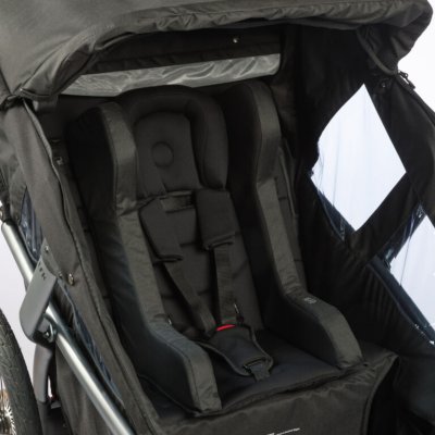 TFK Velo 2 Přídavné sedátko pro jedno dítě - Black - obrázek