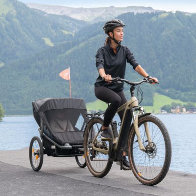 TFK Velo 2 Přídavné sedátko pro jedno dítě - Black - obrázek