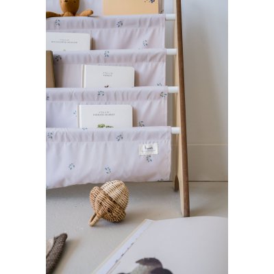 3 Sprouts Stojan na knížky Recycled - Blueberry/Taupe - obrázek