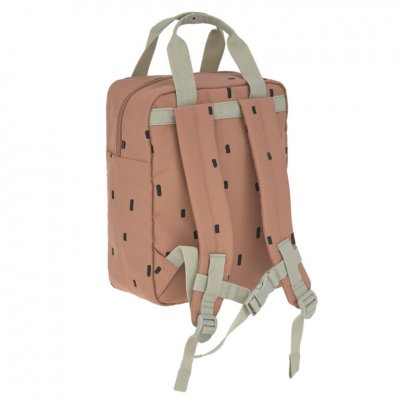 Lässig Dětský batoh Mini Square Backpack Happy Prints - Caramel - obrázek