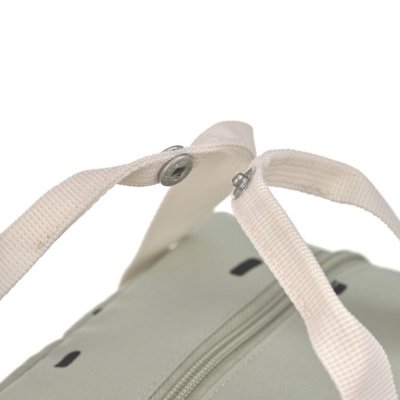 Lässig Dětský batoh Mini Square Backpack Happy Prints - Light Olive - obrázek