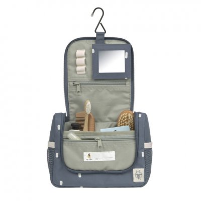 Lässig Taštička Mini Washbag Happy Prints - Midnight Blue - obrázek