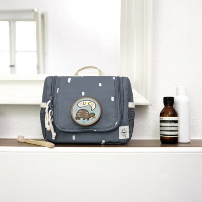 Lässig Taštička Mini Washbag Happy Prints - Midnight Blue - obrázek