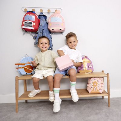 Lässig Dětský batoh Tiny Backpack Tiny Drivers - Carousel - obrázek