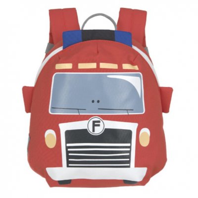 Lässig Dětský batoh Tiny Backpack Tiny Drivers - Fire Engine