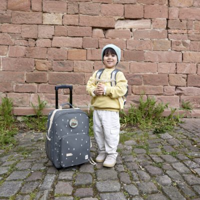 Lässig Dětský kufr Happy Prints - Midnight Blue - obrázek