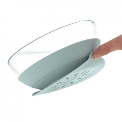 Lässig Set nádobí ze skla a silikonu - Blue - obrázek