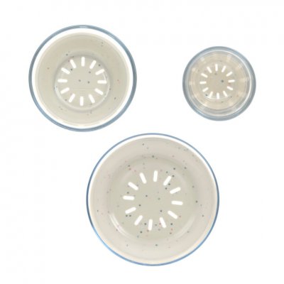 Lässig Set nádobí ze skla a silikonu - Nature - obrázek