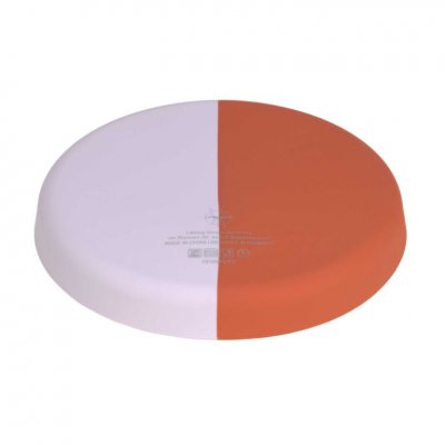 Lässig Silikonový talíř Happy Rascals - Heart/Lavender - obrázek