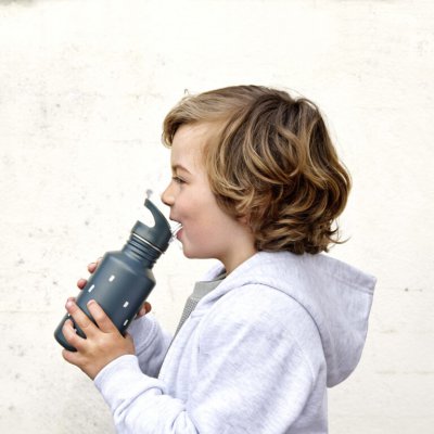 Lässig Nerezová láhev Happy Prints 500 ml - Midnight Blue - obrázek