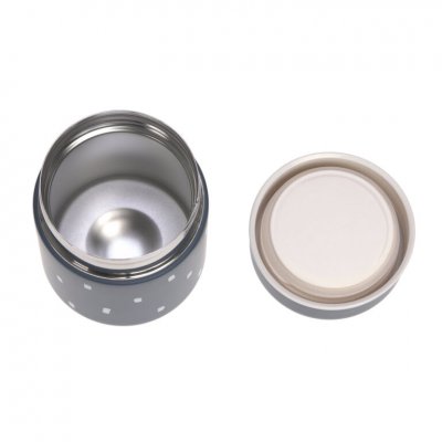 Lässig Termoska Food Jar Medium Happy Prints 350 ml - Midnight Blue - obrázek