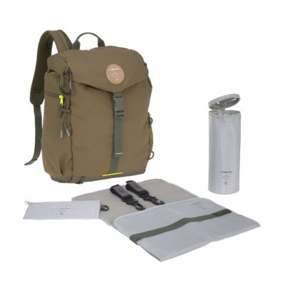 Lässig Batoh Green Label Outdoor Backpack - Olive - obrázek