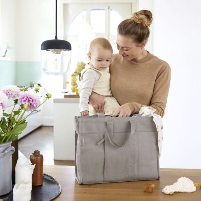 Lässig Taška na rukojeť Green Label Tote Up Bag - Taupe - obrázek