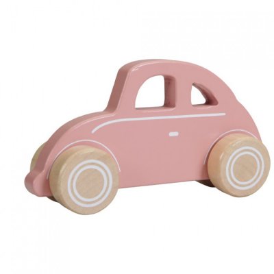 Little Dutch dřevěné autíčko - Pink - obrázek